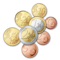 Euro coins